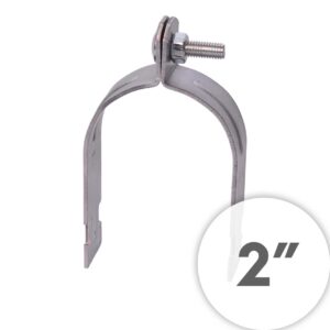 Abrazadera Riel de 2" Galv - WFABG03