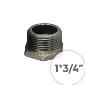 Bushing de acero negro - Rosca - 1 * 3/4 pulg - WFBR01AN1