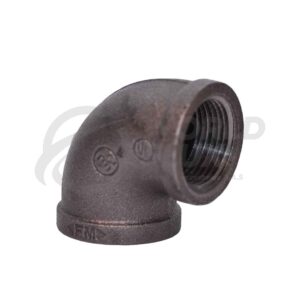 Codo de acero negro - Rosca - 1 pulg - WFC90R01AN