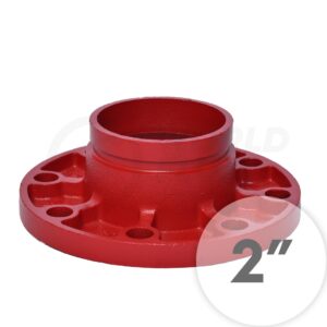 Flanche Adaptador PN16 2 pulg - UL/FM Pintado - WFFPN1601