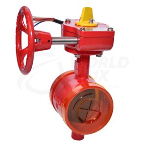 Valvula Mariposa de 4" Pulg UL/FM - WFVM04