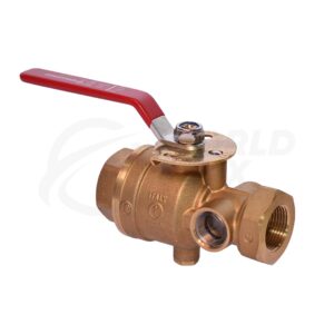 Valvula de Prueba y drenaje de 1" Pulg UL/FM - WFVPD01